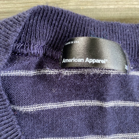 2/$30 || American Apparel Striped Long Sleeve - Picture 2 of 4